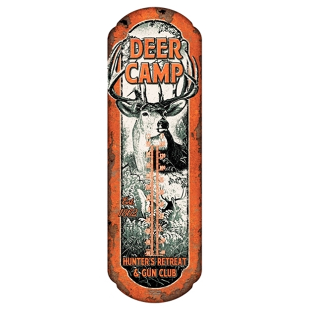 Picture of River's Edge Gifts Tin Thermometer - Bear Welcome 1294