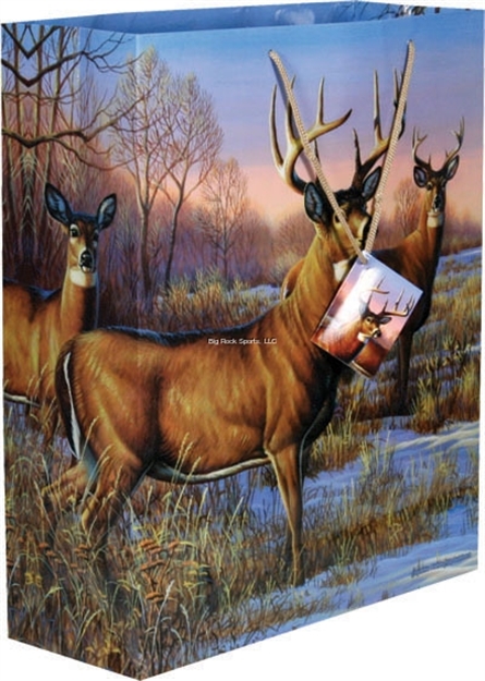 Picture of River's Edge Gifts Gift Bag Large - Deer