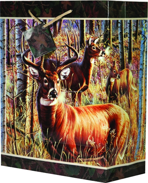 Picture of River's Edge Gifts Gift Bag Medium - Deer