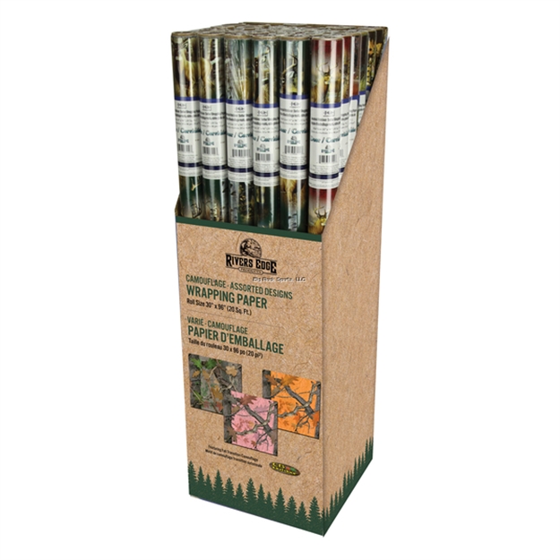 Picture of River's Edge Gifts Gift Wrap - Camo Assortment