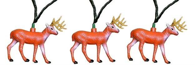 Picture of River's Edge Gifts Light Set 10-Light - Deer