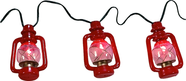 Picture of River's Edge Gifts Light Set 10-Light - Jumbo Lantern