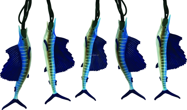 Picture of River's Edge Gifts Light Set 10-Light - Sailfish
