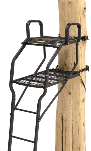 Picture of River's Edge Gifts Lockdown Bowman 1-Man Ladder Stand 20'