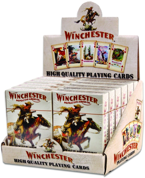 Picture of River's Edge Gifts Playing Cards - Winchester