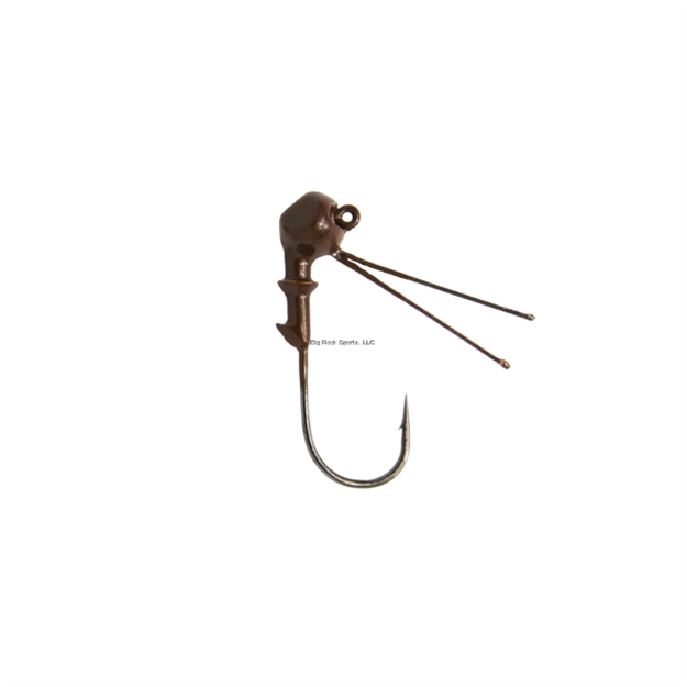 Picture of River's Edge Gifts Tackle HD Stealth HD Jighead 3Pk 5/8Oz Brown