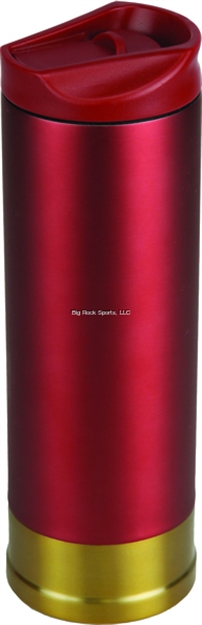 Picture of River's Edge Gifts Edge 18Oz Shot Shell Travel Mug Red/Copper 2155