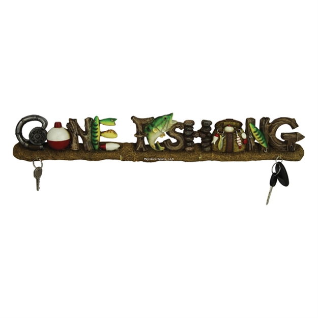 Picture of Rivers Edge Key Rack - Gone Fishing
