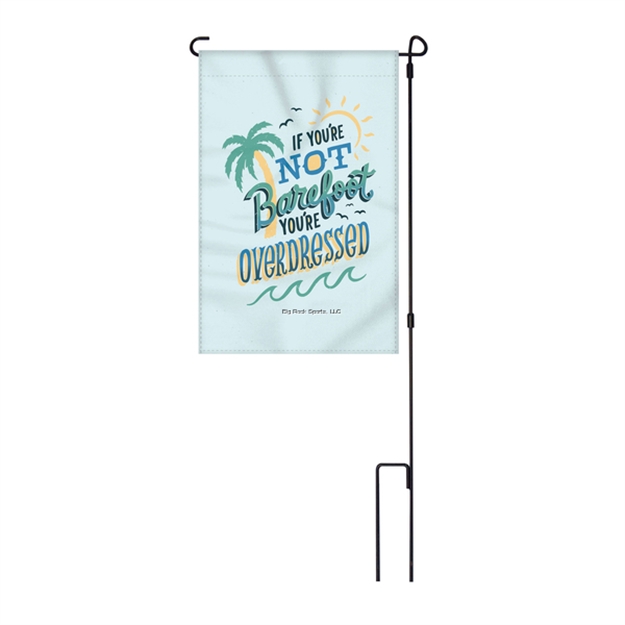 Picture of Rivers Edge Lawn Flag 14In X 22In With Pole - Overdressed