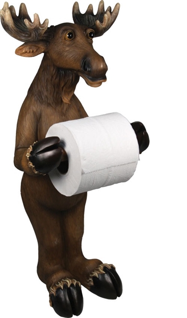 Picture of Rivers Edge Moose Standing Toilet Paper Holder