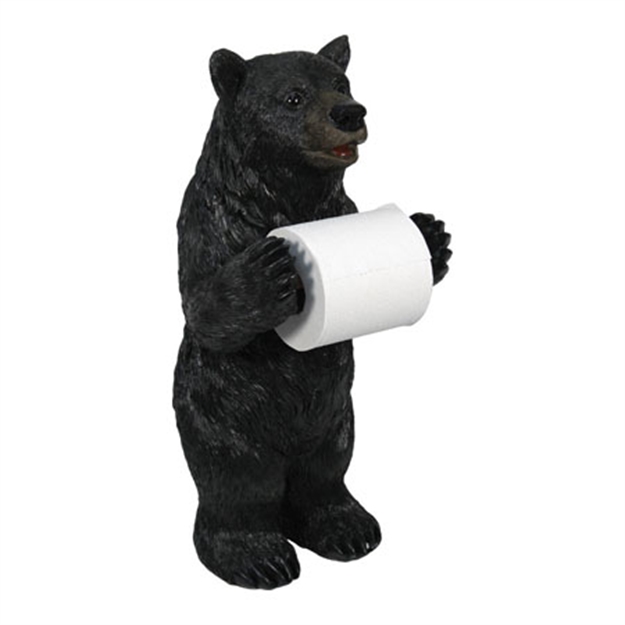 Picture of Rivers Edge New Standing Bear Toilet Paper Holder