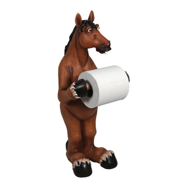 Picture of Rivers Edge New Standing Horse Toilet Paper Holder