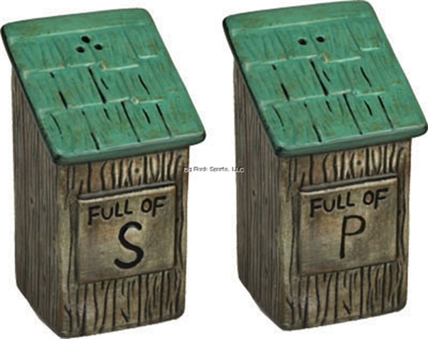Picture of Rivers Edge Outhouse Salt And Pepper Shaker 530