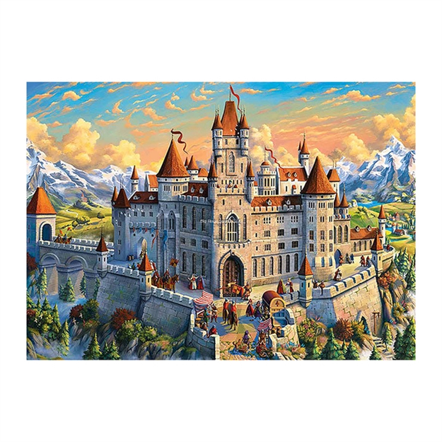 Picture of Rivers Edge Puzzle IN Tin 1000-Piece - Old Castle