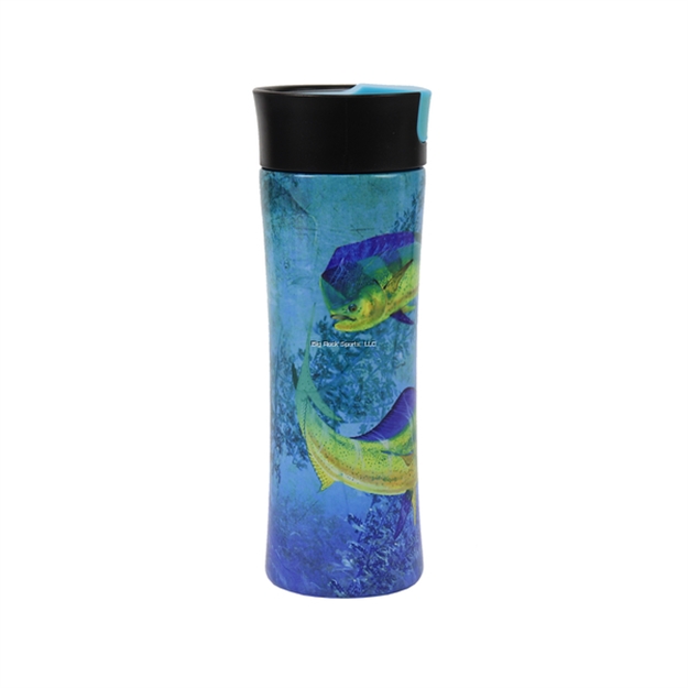 Picture of Rivers Edge Travel Mug 16Oz SS - Dorado