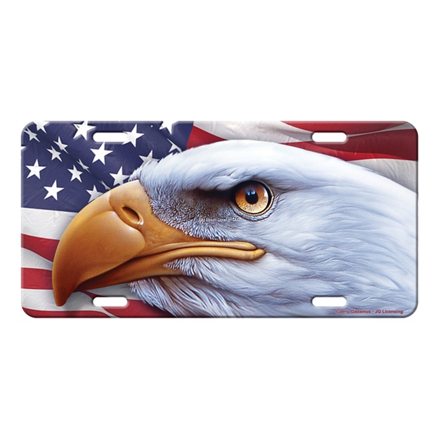 Picture of Rivers Edge Vanity License Plate 12In X 6In - American Eagle