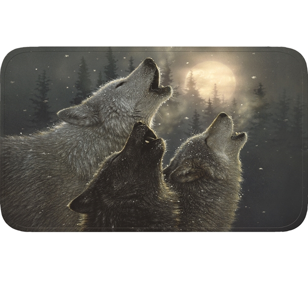 Picture of Rivers Edge Wolves Memory Foam Mat 31.5In X20in