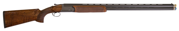 Picture of Rizzini Usa 260612 Br110 Sporter 12 Gauge 2Rd 3" 32" Chrome Lined  Vent Rib Steel Barrel & Frame,   Matte Gray Cerakote, Turkish Walnut Stock, Includes 5 Nickel Coated Extended Choke Tubes & Abs Case 2606-12