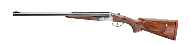 Picture of  Rizzini Usa 7001-416 Rhino Express  416 Rigby 23" Coin Anodized Silver Oiled Turkish Walnut Double Gun Stock Pistol Grip Ambidextrous Hand