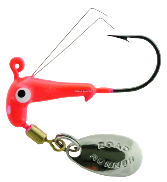 Picture of Road Runner Barbed Weedless Heads 1/8 #1 HK Pink 2Pk