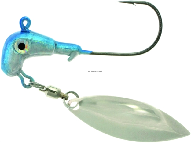 Picture of Road Runner Casey's Classic Runner Heads-Chrome Blue 1/4 2 PK
