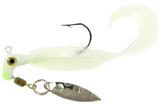 Picture of Road Runner GO GO Runner Jig W/Spinner 1/8 Oz, White/White