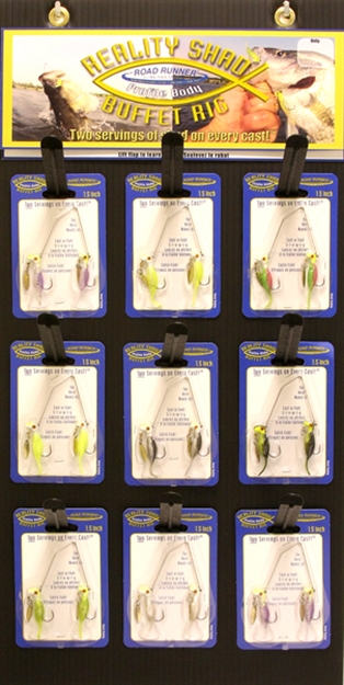 Picture of Road Runner Reality Shad Buffet Rid 9Peg 36Pk