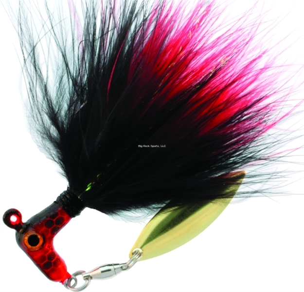 Picture of Road Runner SS Runner Jig W/Spinner Fire Craw 3/8 OZ 1Pk