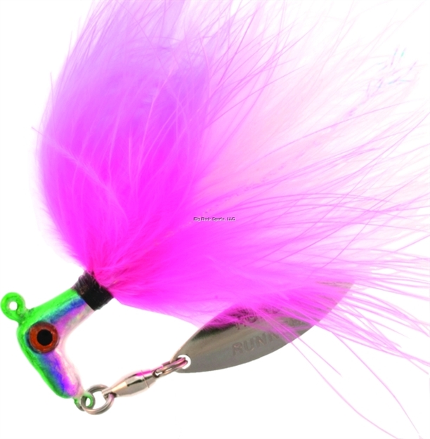 Picture of Road Runner SS Runner Jig W/Spinner Rainbow Smelt 1/8 OZ 1Pk