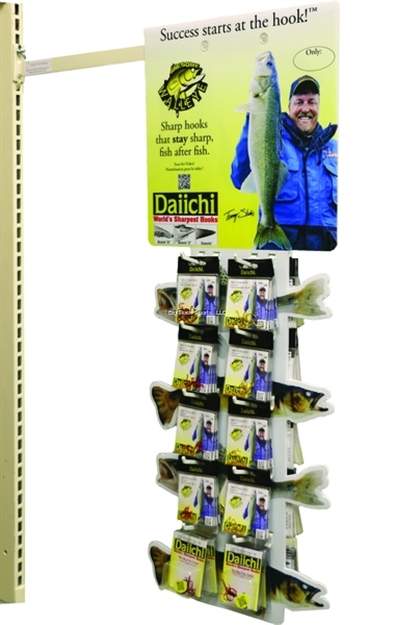 Picture of Road Runner Tommy Skarlis Awesome Walleye Display, 62 Per Pack