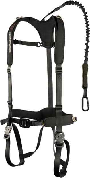Picture of Robinson Spider Safety Harness Micro Harness L/Xl Black