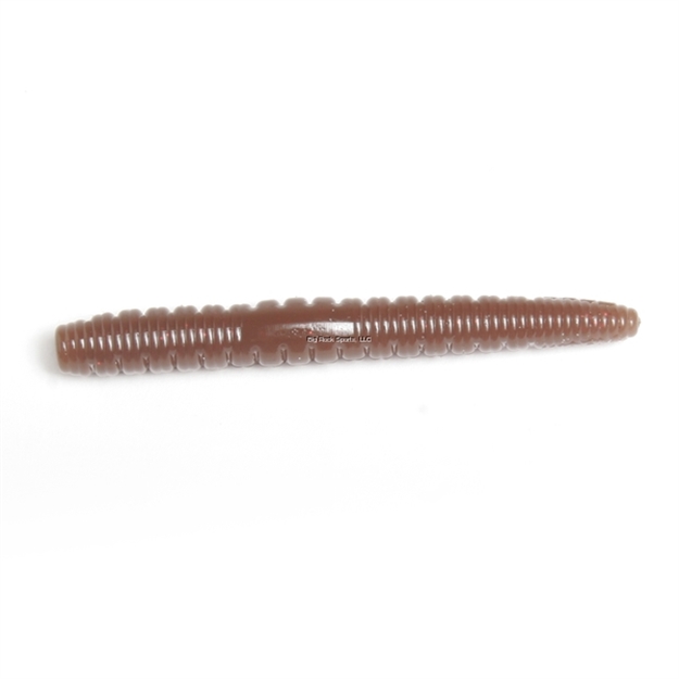 Picture of Roboworm Ned Worm 3", Oxblood Light Red Flake, 8/Pack