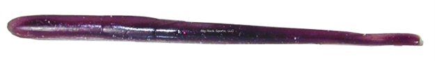 Picture of Roboworm Straight Tail Worm, 4 .5", Oxblood Red Flake, 10/Pack