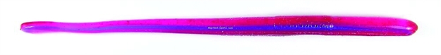 Picture of Roboworm Straight Tail Worm, 6", Morning Dawn Red Flake, 10/Pack