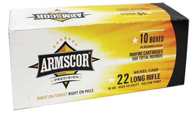Picture of Rock Island - Armscor Armscor 22Lr    36Gr  Hvhp Nickel   50Rd