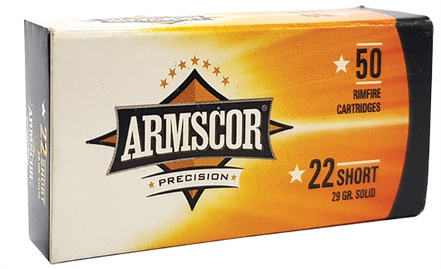 Picture of Rock Island - Armscor Armscor 22Short 29Gr Copper Plated 500Rd