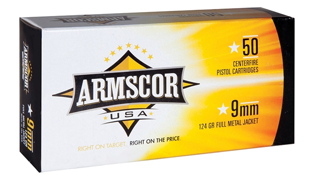 Picture of Rock Island - Armscor Armscor 9Mm 124Gr Fmj Copper Jkt 50Rd 50282 480601550282