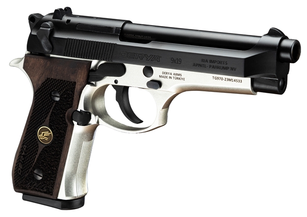 Picture of Armscor Ammo Island Rock Melik 9Mm FS 4.9" 17Rd Black Steel Frame MK9