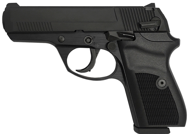 Picture of  Rock Island 56798 Li380  Compact 380 Acp 8+1, 3.55" Black Steel Barrel, Black Parkerized Serrated Slide, Black Parkerized Steel Frame W/Beavertail, Black Polymer Grip 4806015567981