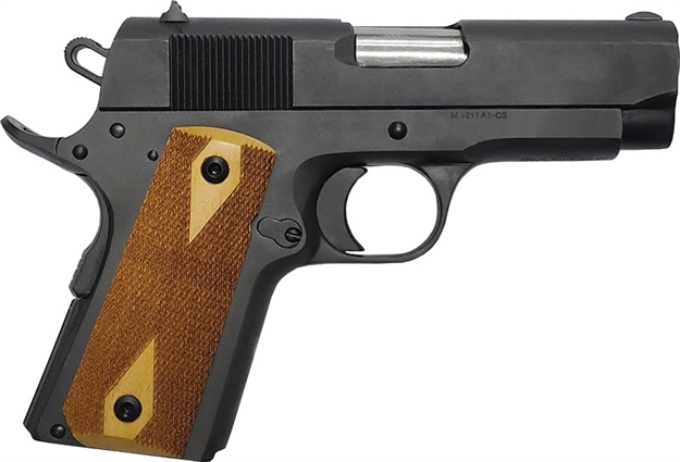 Picture of Rock Island - Armscor Rock Island - Armscor GI CS Special Edition, .45 Acp, 3.63" Barrel, Parkerized, Diamond Checkered Wood Grips, 7-Rd 56476 480601556476
