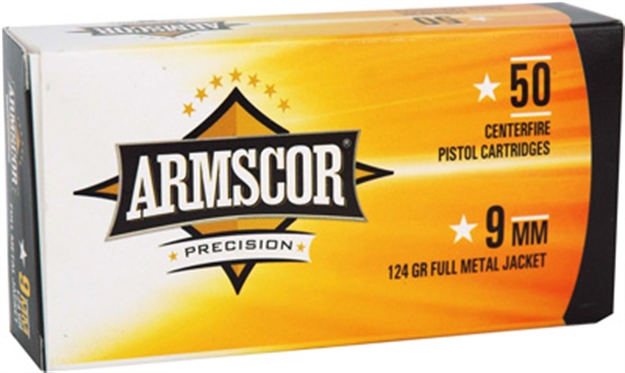 Picture of Armscor/Rock Island 9Mm Luger 1000Rd Case 115Gr Fmj -Phillipines