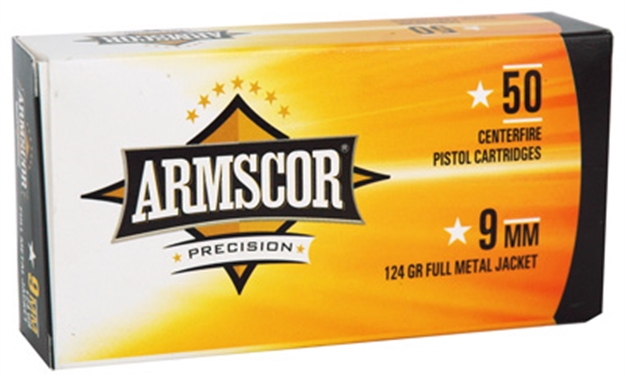 Picture of Armscor/Rock Island 9Mm Luger CS Lot Only 124Gr Fmj 1000 Rnd-Phillipines