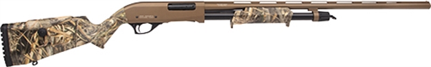 Picture of  Rock Island Pa20h26maxp All Generations  20 Gauge 3" 5+1 26", Bronze  Barrel/Rec, Realtree Max-5 Synthetic Furniture, Bead Front Sight, 3 Chokes Included