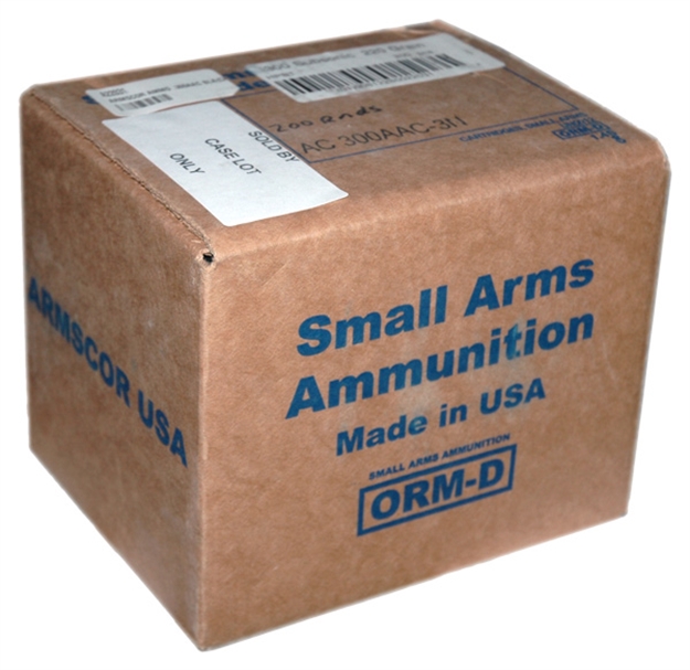 Picture of Rock Island Ammo .300Aac Blk(Case) Subsonic 220Gr. Hpbt 200Rd Cs.