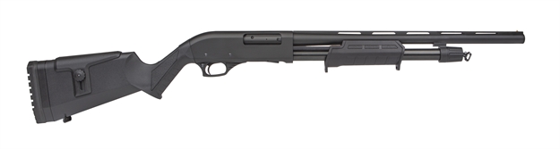 Picture of  Rock Island Pa12h18 All Generations  12 Gauge 3" 5+1 18.50" Black Anodized Contoured/Smooth Bore/Vent Rib Barrel, Black Fixed W/Adjustable Cheek Rest Stock 812285026428