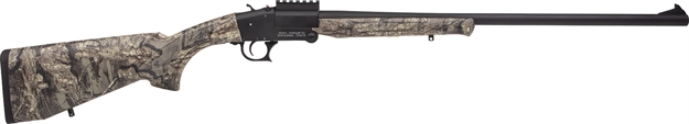 Picture of  Rock Island Brts2420 Single Shot  Full Size 20 Gauge Break Open 3" 1Rd 24" Black Anodized Contoured Barrel, Black Anodized Picatinny Rail Receiver, Fixed Realtree Timber Synthetic Stock 812285028989