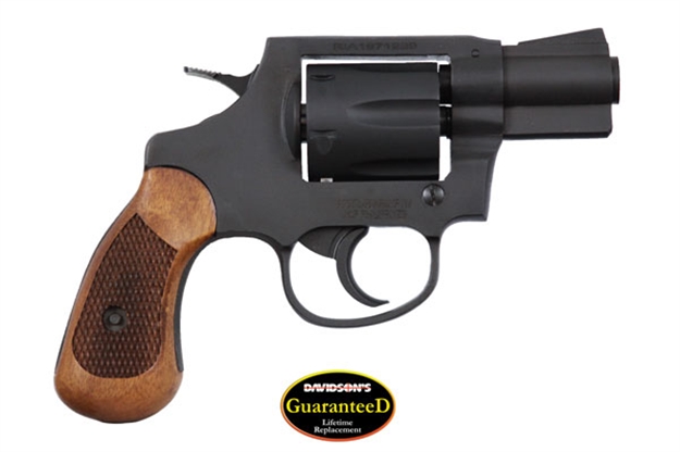 Picture of  Rock Island 51283 M206 *Ca Compliant Small Frame 38 Special 6Rd 2" Black Parkerized Steel Barrel, Cylinder & Frame, Checkered Wood Grip, Transfer Bar Safety 806015512837