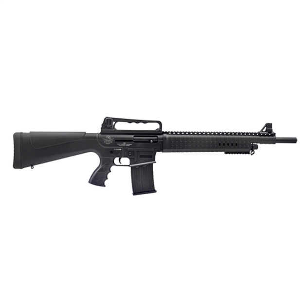 Picture of Armscor/Rock Island Vr60 AR Semi-Auto Shotgun, 12 Ga,3", 20" Bbl, Black, Polymer Stock, Removable Handle, 5+1 Rnd. 601BC 812285025834