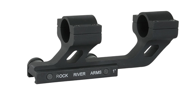 Picture of Rock River Arms Ar0130t 1-Piece Base For Fits Most Rifle Barrels Cantilever Style Black Matte Finish