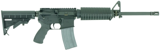 Picture of Rock River Arms Ar1201 Lar-15 Tactical Car A4 With Ergo Grip Semi-Automatic 223 Remington/5.56 Nato 16" 30+1 6-Position Black Stk Black